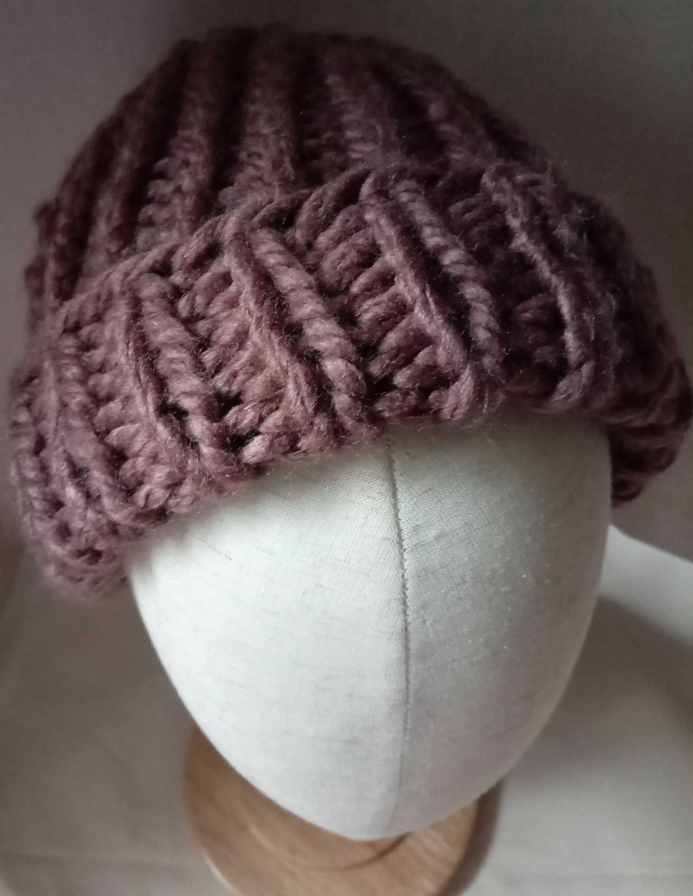 Chunky Knit Hat - Woodland
