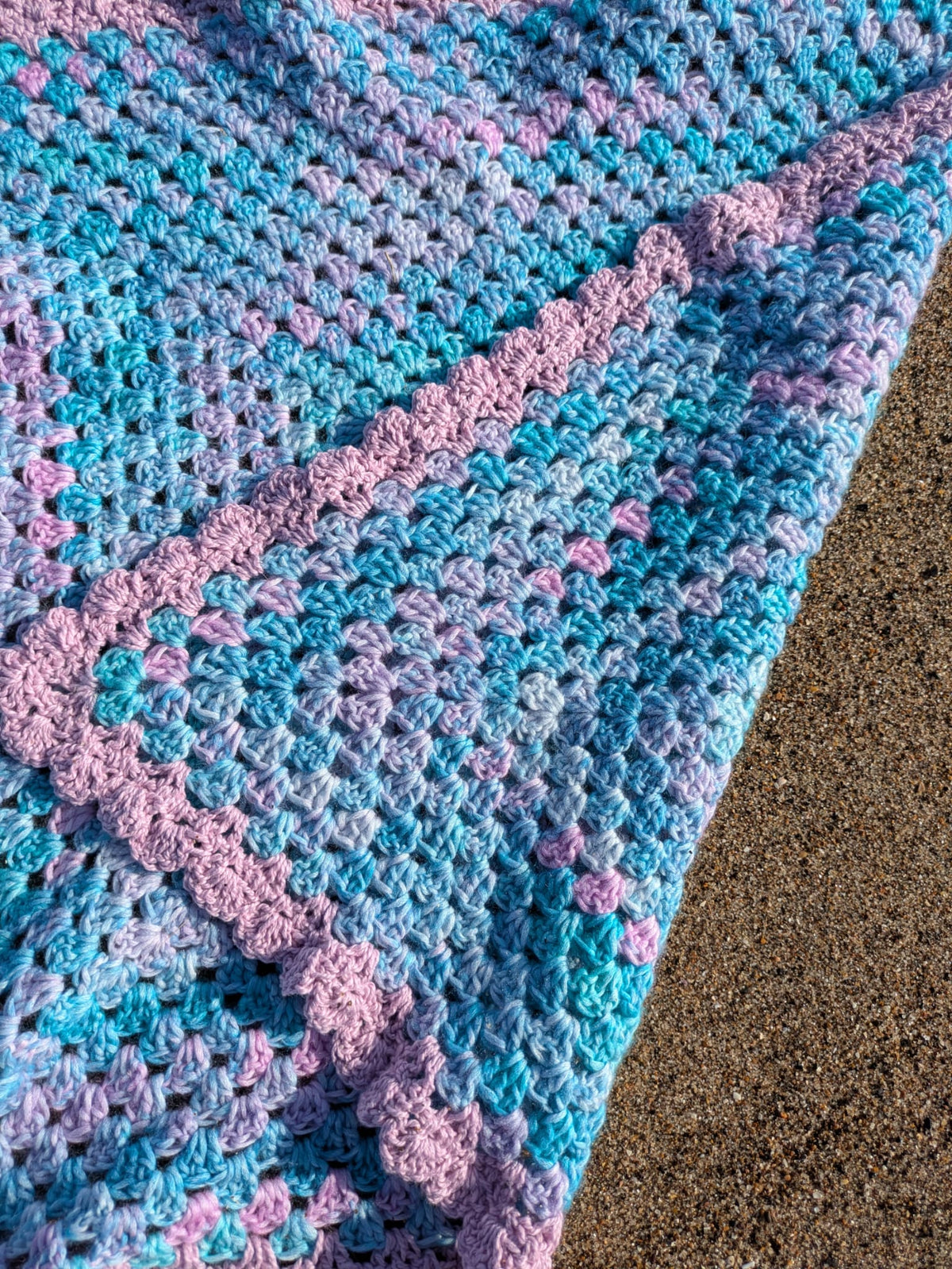 Crochet Blanket - Mermaid