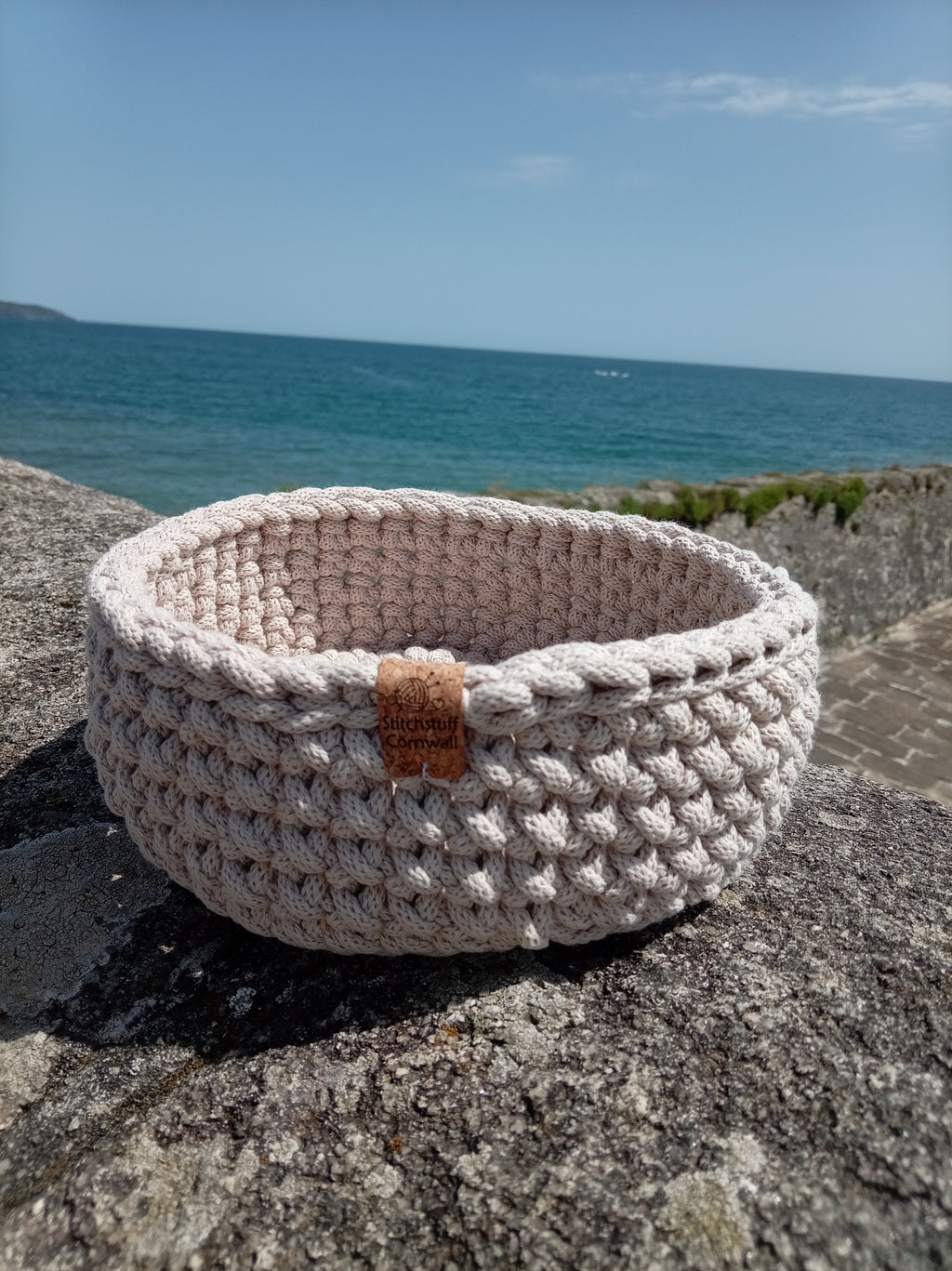 Chunky Crochet Basket - Harbour Wall